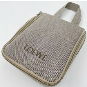 １円～●未使用●希少 LOEWE ロエベ 最高級 メンズ セカンドバッグ クラッチバッグ ハンドバッグ グレー