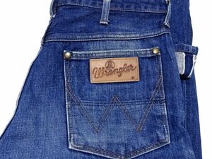 Wrangler VINTAGE ARCHIVES 1950s 11MW DENIM PANTS / ラングラー デニム パンツ 縦ベル 塩ビパッチ 緑耳 復刻 メンズ