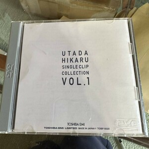 ユ03 UTAD A HIKARU SINGLE CLIP COLLECTION VOL.1 宇多田ヒカル　(ケースランクB ) (ディスクランクB)何枚でも送料250円 dvd