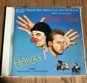 【サントラCD】映画 ホークス バリー・ギブ HAWKS Barry Gibb 旧規格盤 P25P 20260 レア・廃盤 Diana Ross ビー・ジーズ Bee Gees