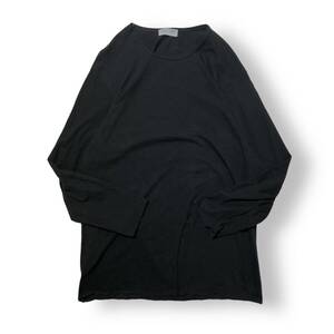 23AW Yohji Yamamoto POUR HOMME cotton jersey jumbo long sleeve t-shirt コットン ローグ スリーブ Tシャツ ヨウジヤマモト 店舗受取可