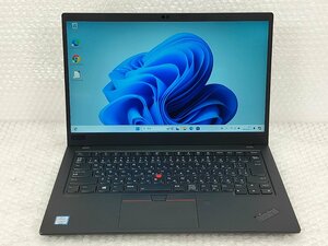 ●●【難あり】Lenovo ThinkPad X1 Carbon / i5-8265U / 8GBメモリ / 256GB M.2 / 14型 / Windows 11 Home【 ノートパソコンITS JAPAN 】
