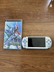 1000円スタート　SONY PSP3000 シルバー バッテリー新品