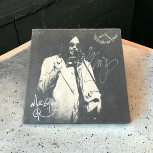 Neil Youngニール・ヤング Nils Lofgrenニルス・ロフグレン 直筆サイン入り LP レコード 送料無料 #2