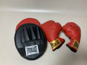 EVERLAST エバーラスト ボクシング トレーニングセット model:3015 グローブ ミット 未使用