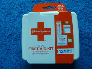 JOHNSON & JONSON FIRST AID KIT TO GO 新品ケース入り 87