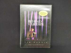 【D18】BEHIND THE CURTAIN　ビハインド・カーテン　Tim Hannig　2枚組　DVD　マジック　手品