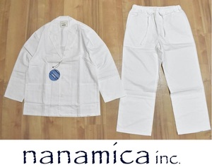 【送料無料】新品 nanamica × NOWHAW 別注 DAY pajama 1 ナナミカ ノウハウ 定価2万4200円 パジャマ セットアップ