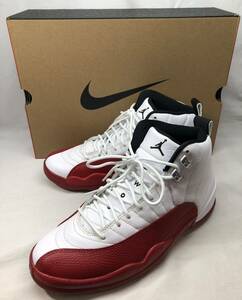 ■ Nike Air Jordan 12 Cherry (2023) AJ12 ナイキ エアジョーダン12 チェリー (2023) CT8013-116 27.5cm ●240323