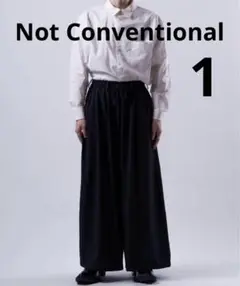 【極美品】Not Conventional  袴パンツ hakama pant