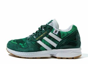 A BATHING APE × UNDEFEATED × adidas Originals ZX 8000 "Green" 27cm FY8851