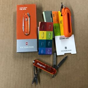 ビクトリノックス VICTORINOX スナップオンコラボアイテム　Classic SD オレンジ