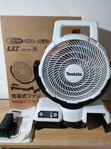 【美品】 マキタ 充電式ファン CF203DZW 扇風機 サーキュレーター