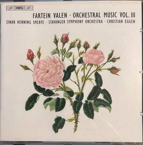 ☆sale☆ CD(#218) FARTEIN VALEN : ORCHESTRAL MUSIC VOL.III