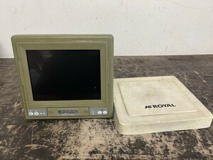 ROYAL MONITOR RF-800M 2 カラー魚群探知器 現状 ジャンク