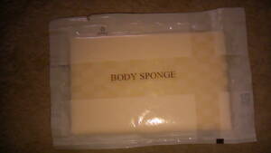 BODY　SPONGE　ボディスポンジ　身体洗浄用　未開封　Made in Japan 送料無