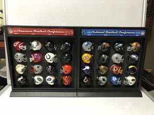 Riddell 社製（リデル社製）NFL ミニヘルメットコレクション マッチアップディスプレイセット MATCH-UP INTERACTIVE DISPLAT SET 美品