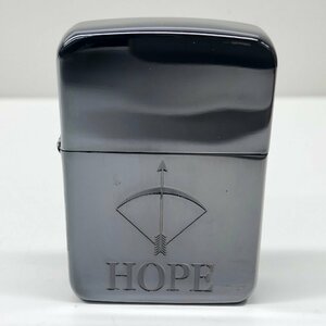 10【未使用】ホープ　HOPE　ZIPPO　ジッポ　オイルライター　喫煙具　喫煙グッズ 　コレクション　本体のみ　火花確認済み