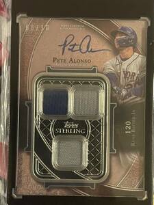 【10枚限定】 Topps Pete Alonso サイン メッツ パッチ