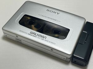 新品級丨整備済 SONY WALKMAN カセットウォークマン WM-EX633