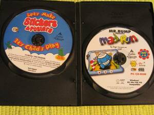 アメリカ製MR.BUMP＆Stickers＆Postersの英語版CDロム２枚セット