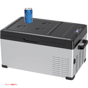 C6081YO 【未使用品】車載冷蔵冷凍庫 25L -20℃～20℃ Sumeriy 25Lタイプ 冷蔵庫 冷凍庫 DC12V24V/AC100V家電