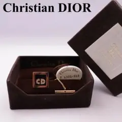 【美品】Christian DIOR クリスチャンディオール　ラペルピン　箱付き