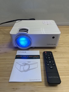 【USED】LED プロジェクター TOPVISION 小型 投影機 映像機器 80サイズ