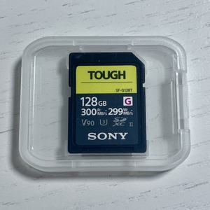 SDカード SONY SDXC UHS-II V90 128GB SF-G128T
