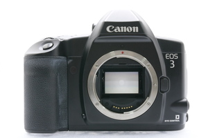 Canon EOS-3 ボディ キヤノン フィルムカメラ AF一眼レフ ストラップ付