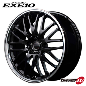 4本セット 軽量ホイール VERTEC ONE EXE10 19x8.0J 5/114.3 8J GBRP 納期優先おすすめタイヤ 235/40R19 アコード CV CR CU アテンザ MAZDA6