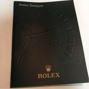 ROLEX Datejust 英語版 説明書2002年