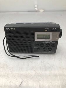 SONY/ソニー ICF-M260 ポータブルラジオ FM/AM PLLシンセサイザー オーディオ機器 レトロ 