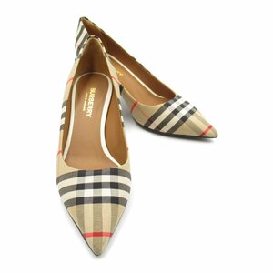 バーバリー パンプス ブランドオフ BURBERRY その他 パンプス キャンバス 中古 レディース