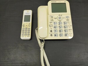 1円〜☆ Panasonic パナソニック コードレス電話機 子機 VE-GD60-W 親機
