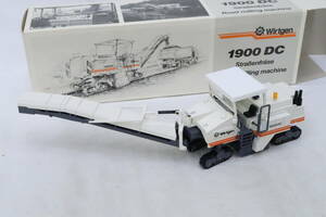 NZG Wirtgen 1900DC Road milling machine 道路作業車 箱付 1/50 西ドイツ製 ヨヨレ