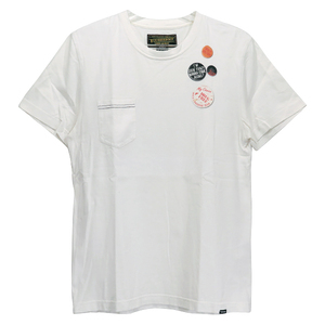 NEIGHBORHOOD ネイバーフッド 12SS BUTTON/C-CREW.SS 121SNNH-CSM02S Tシャツ ホワイト 白 ボタン