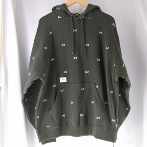 ダブルタップス　パーカー　サイズ 04　オリーブ　メンズ　WTAPS　ACNE HOODY CTPL. TEXTILE 222ATDT-CSM26　古着　中古　 ◆3114/高洲店