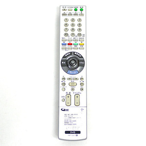 【中古】SONY DVDレコーダー用リモコン RMT-D227J [管理:1150001806]