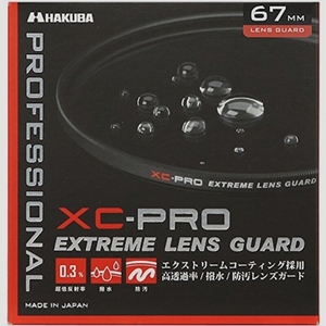 送料無料★HAKUBA 67mm レンズフィルター XC-PRO 高透過率 撥水防汚 薄枠 保護フィルターCF-XCPRLG67