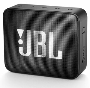 JBL GO2 Bluetoothスピーカー IPX7防水/ポータブル/パッシブラジエーター搭載 ブラック JBLGO2BLK 【国内正規品】(中古 未使用品)　(shin