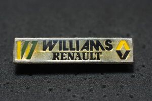 ☆ F1 GP WILLIAMS RENAURT ピンバッジ rcitys ウィリアムズルノー ピンズ fw15fw16limi Limited