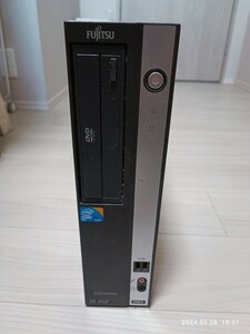 富士通 FUJITSU デスクトップパソコンIntel Core 2 Duo E7500@2.93GHz RAM 8GB HDD300GB Windows11 pro 64bit DVD ROM 通電動作確認済