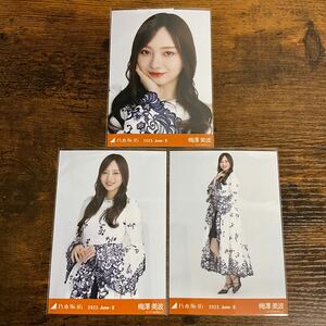 乃木坂46 梅澤美波 2023 June 生写真 コンプ 