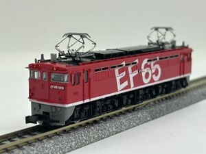 EF65-1019 動作確認・ライト点灯確認 KATO 3019-2 レインボー塗装 電気機関車