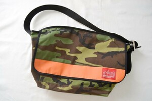 Manhattan Portage マンハッタンポーテージ メッセンジャーバッグ ショルダー カモ×オレンジ 迷彩