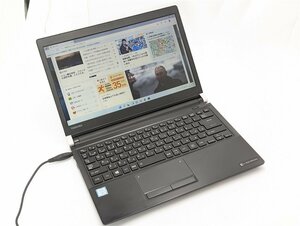 1円～ 13.3インチ 高速SSD 中古ノートパソコン 東芝TOSHIBA R73/D 第6世代Core i5 8GBメモリ 無線 Bluetooth Windows11 Office