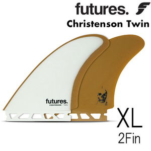 フューチャー フィン　ファイバーグラス クリステンソン ツイン モデル ツインフィン / Futures Fin FiberGlass Christenson Twin