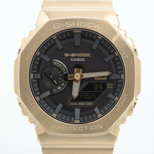 ■ 1円 ～ 正規 中古 美品 定価8.5万■ カシオ CASIO ■ G-SHOCK GM-B2100GD-9AJF ■箱保 タフソーラー メンズ ゴールド 金 カシオーク