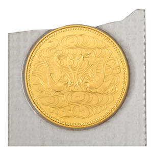 天皇陛下 御在位六十年記念 10万円 金貨幣 昭和61年 純金 20g 金貨 K24